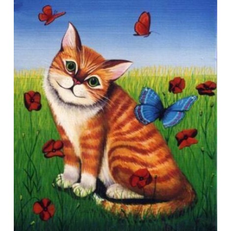 Diamond Painting katten 9